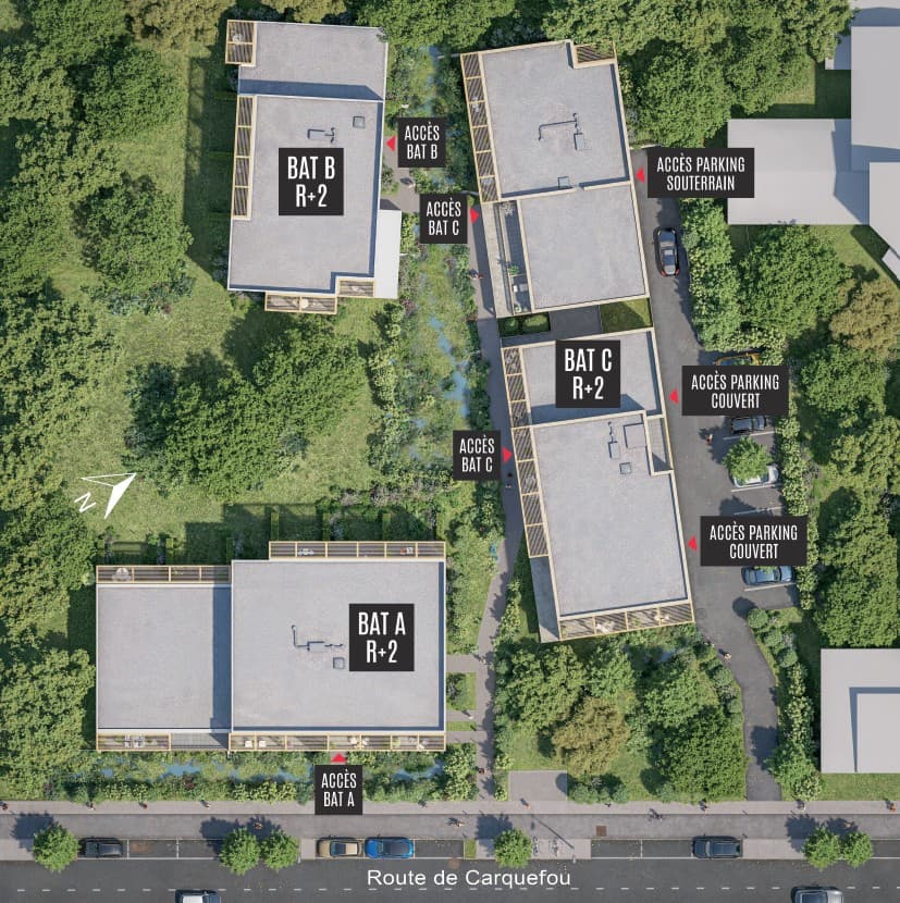 Nantes — Située au cœur d’un environnement naturel, à proximité des rives de l’Erdre, cette résidence s’intèg... — Miniature 8
