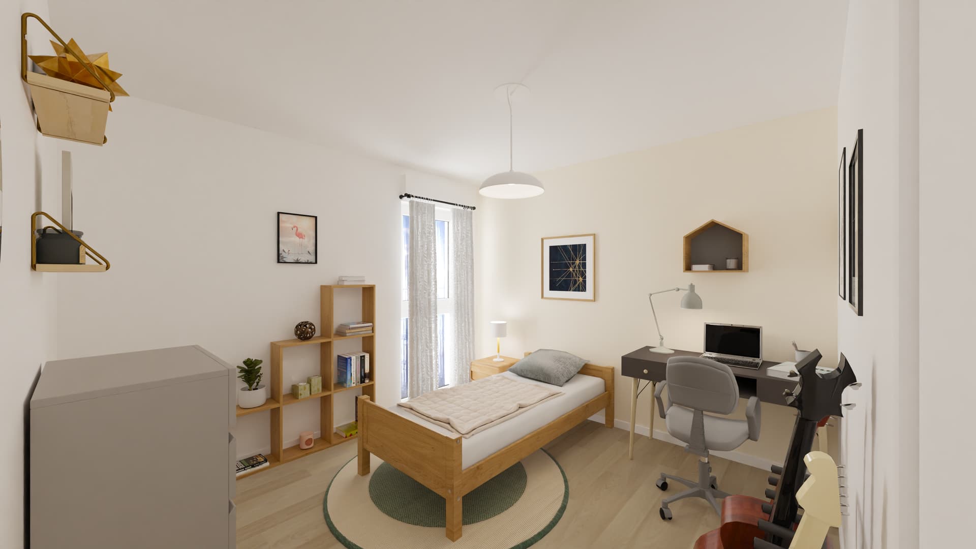 Nantes — Située au cœur d’un environnement naturel, à proximité des rives de l’Erdre, cette résidence s’intèg... — Miniature 9