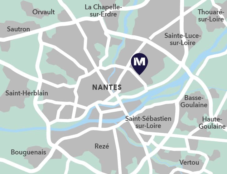 Nantes — Située au cœur d’un environnement naturel, à proximité des rives de l’Erdre, cette résidence s’intèg... — Miniature 15