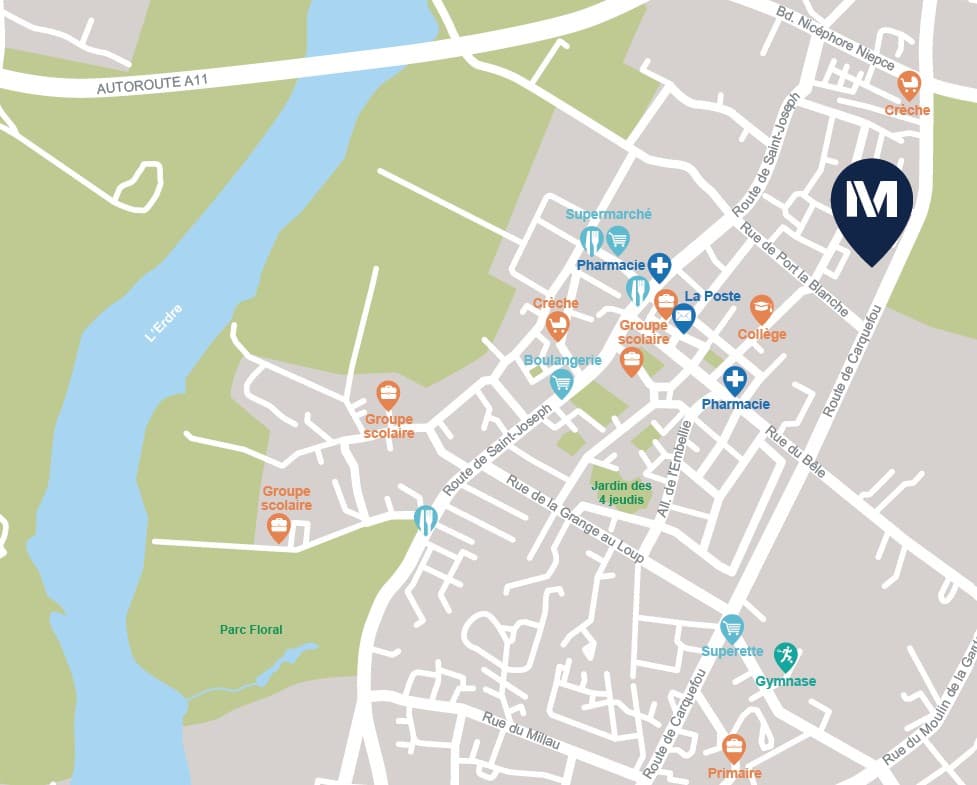 Nantes — Située au cœur d’un environnement naturel, à proximité des rives de l’Erdre, cette résidence s’intèg... — Miniature 16