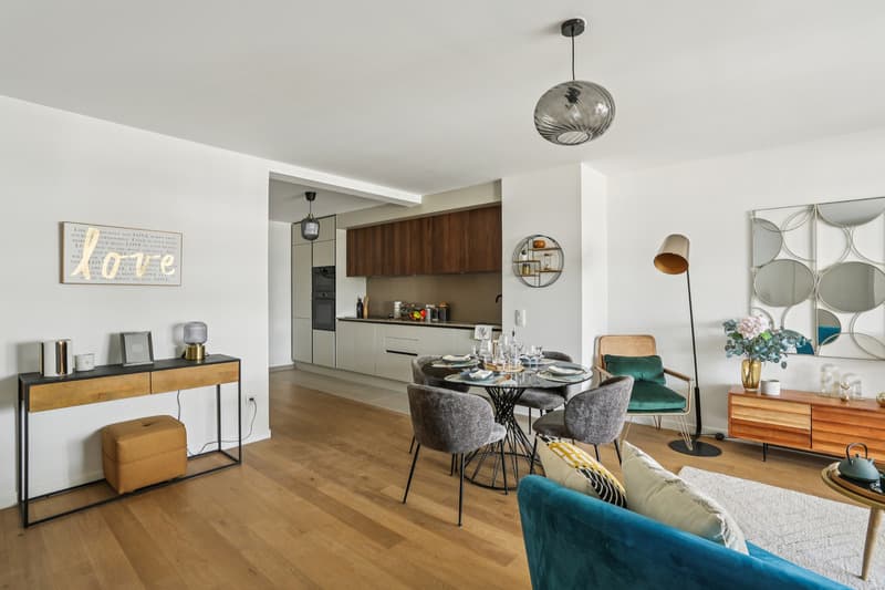 Issy-les-Moulineaux — Au cœur d’un environnement paisible et résidentiel, cette nouvelle résidence à taille humaine propos... — Miniature 2