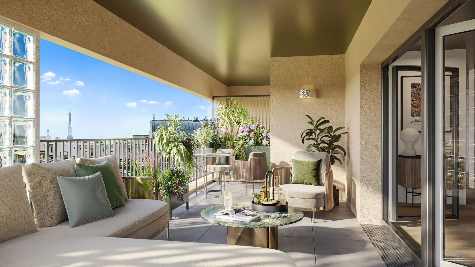 Issy-les-Moulineaux — Au cœur d’un environnement paisible et résidentiel, cette nouvelle résidence à taille humaine propos... — Miniature 4