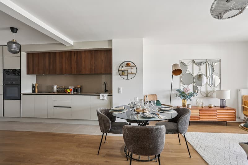 Issy-les-Moulineaux — Au cœur d’un environnement paisible et résidentiel, cette nouvelle résidence à taille humaine propos... — Miniature 6