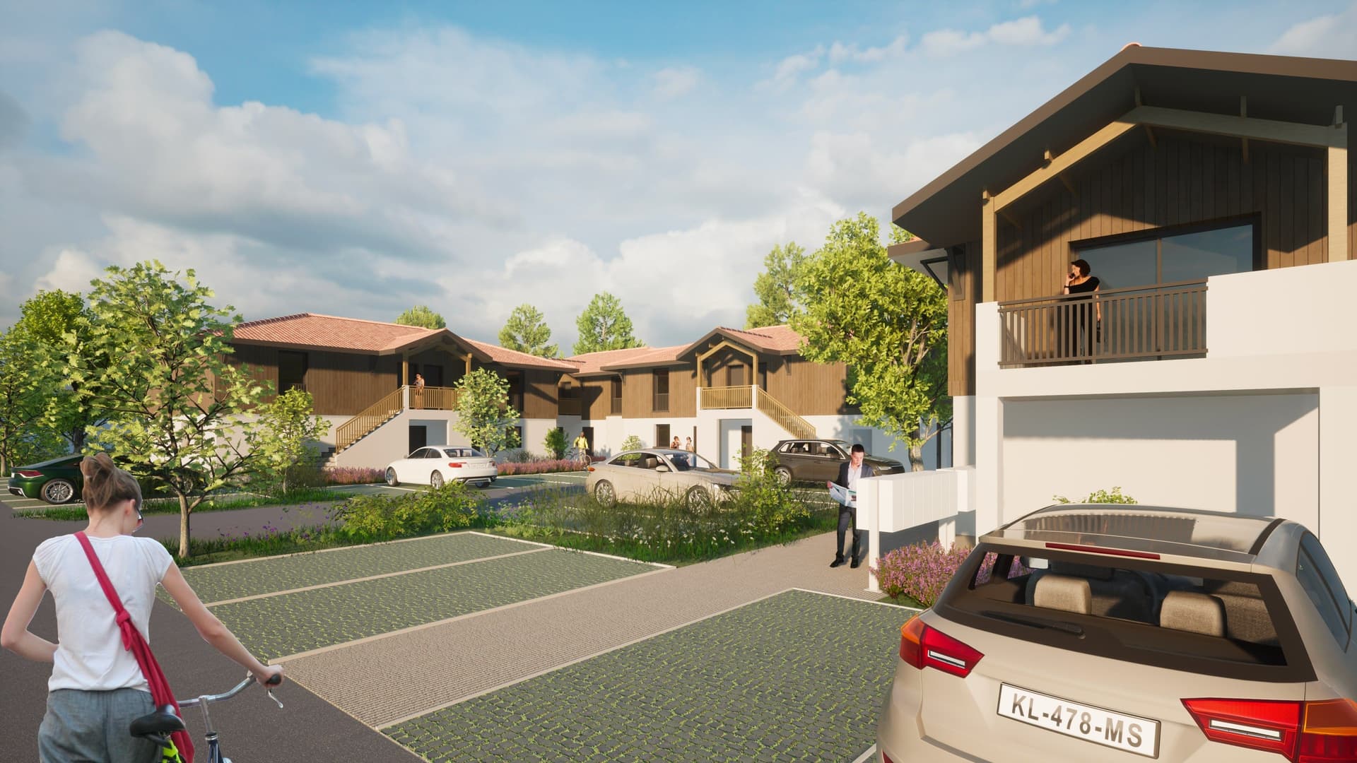 Biscarrosse — Située dans un environnement paisible, cette nouvelle résidence propose des appartements de type T3,... — Photo 1