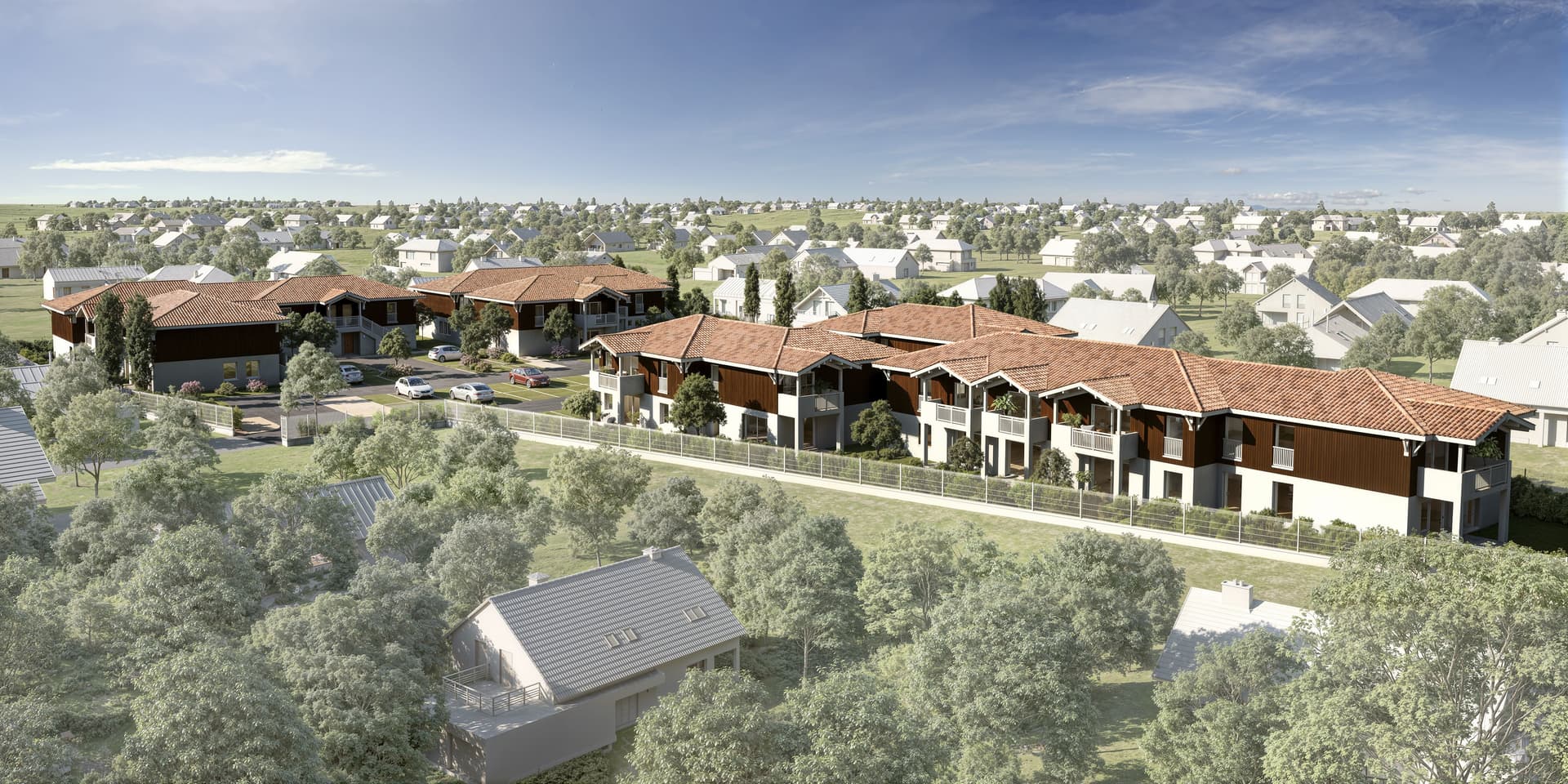 Biscarrosse — Située dans un environnement paisible, cette nouvelle résidence propose des appartements de type T3,... — Miniature 4