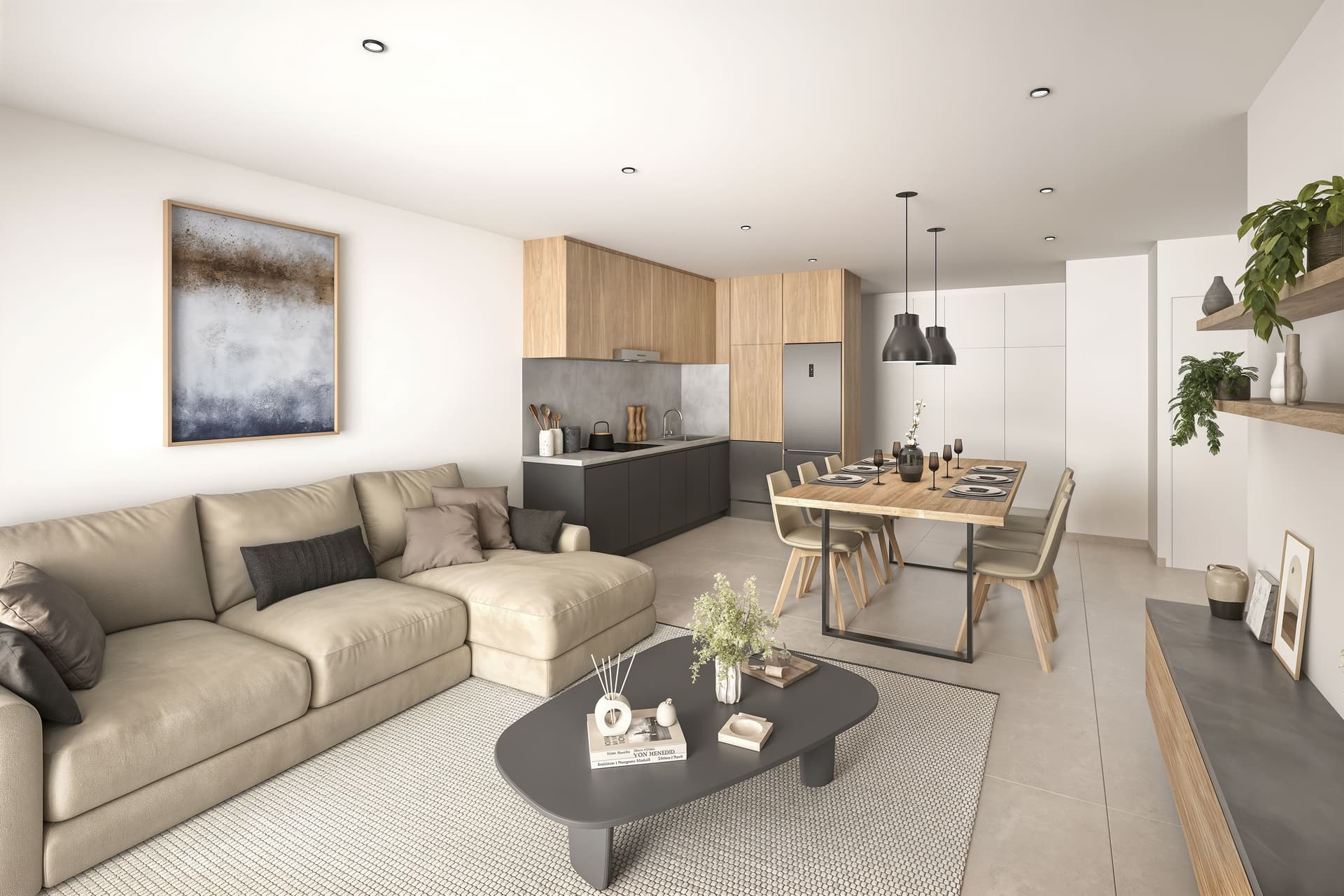 Biscarrosse — Située dans un environnement paisible, cette nouvelle résidence propose des appartements de type T3,... — Miniature 5