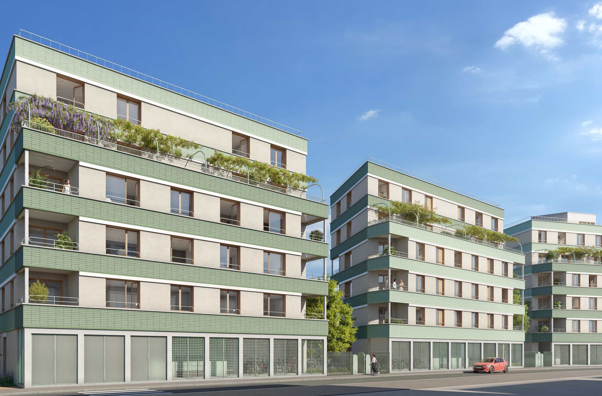 Saint-Denis — Au sein d’un quartier en pleine évolution, à proximité immédiate de Paris, cette résidence bénéficie... — Photo 1