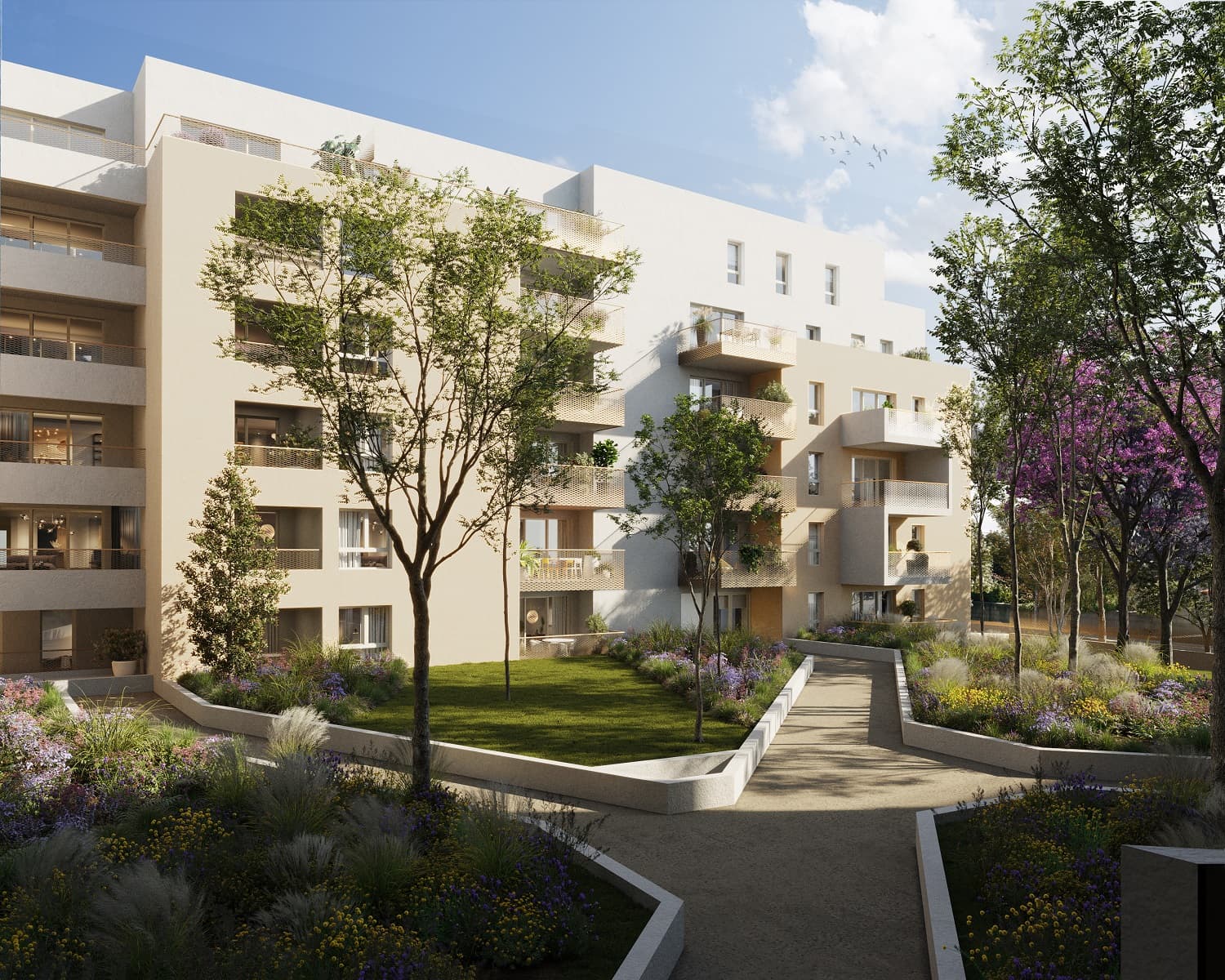 Istres — Située à Istres, cette nouvelle résidence s’intègre harmonieusement dans un quartier résidentiel pai... — Miniature 3