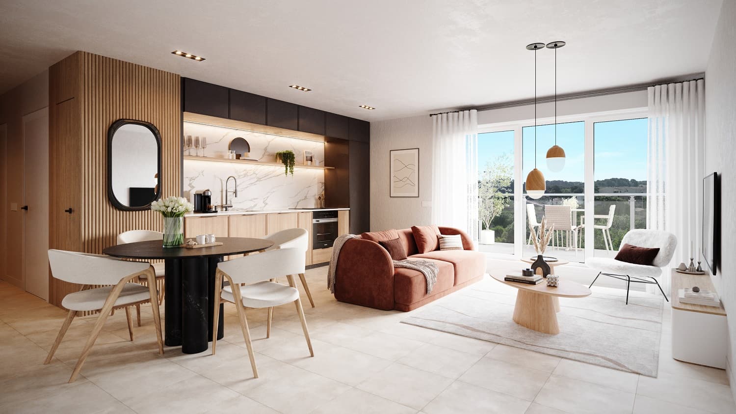 Istres — Située à Istres, cette nouvelle résidence s’intègre harmonieusement dans un quartier résidentiel pai... — Miniature 4