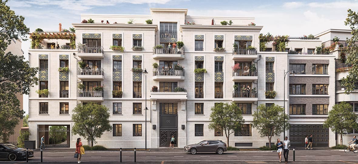 Maisons-Alfort — Située dans un environnement résidentiel agréable, cette nouvelle résidence propose des appartements... — Photo 1