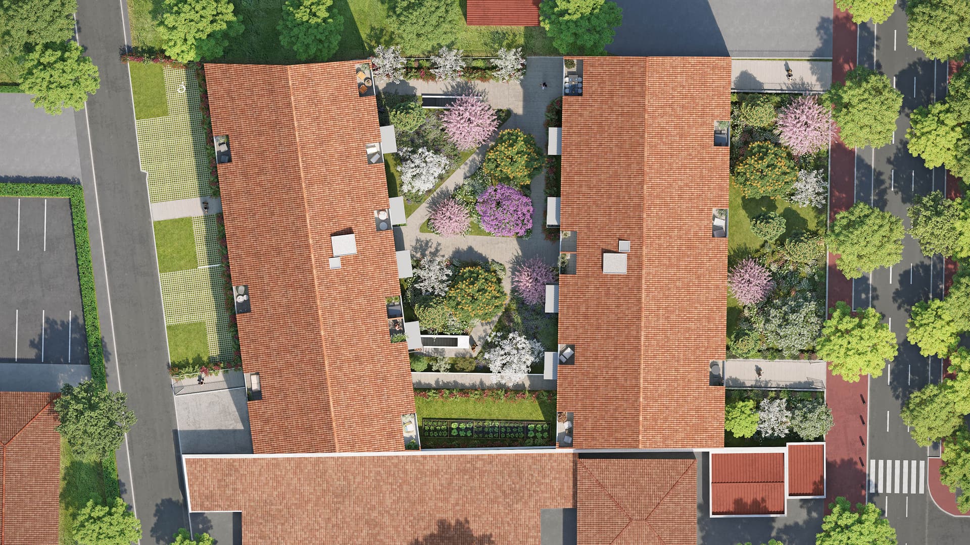 Toulouse — Située au nord de Toulouse, cette résidence contemporaine se distingue par son architecture moderne ... — Photo 1