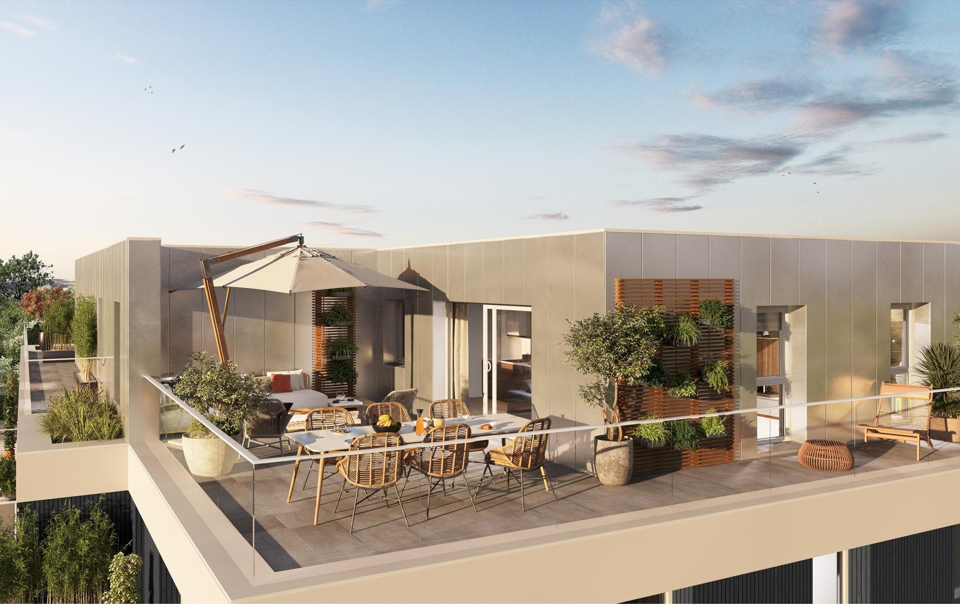 Arras — Au cœur d’un environnement verdoyant, cette résidence s’intègre avec élégance dans son quartier, con... — Miniature 2