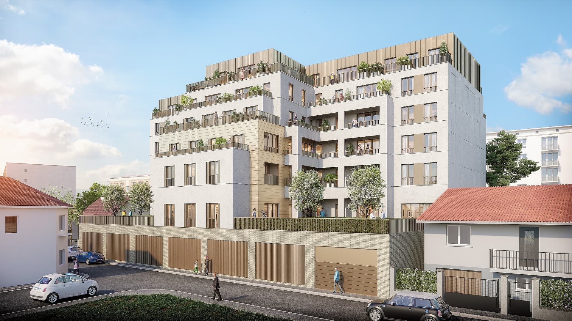 Drancy — Située dans un environnement recherché, cette nouvelle résidence propose des appartements modernes a... — Miniature 2