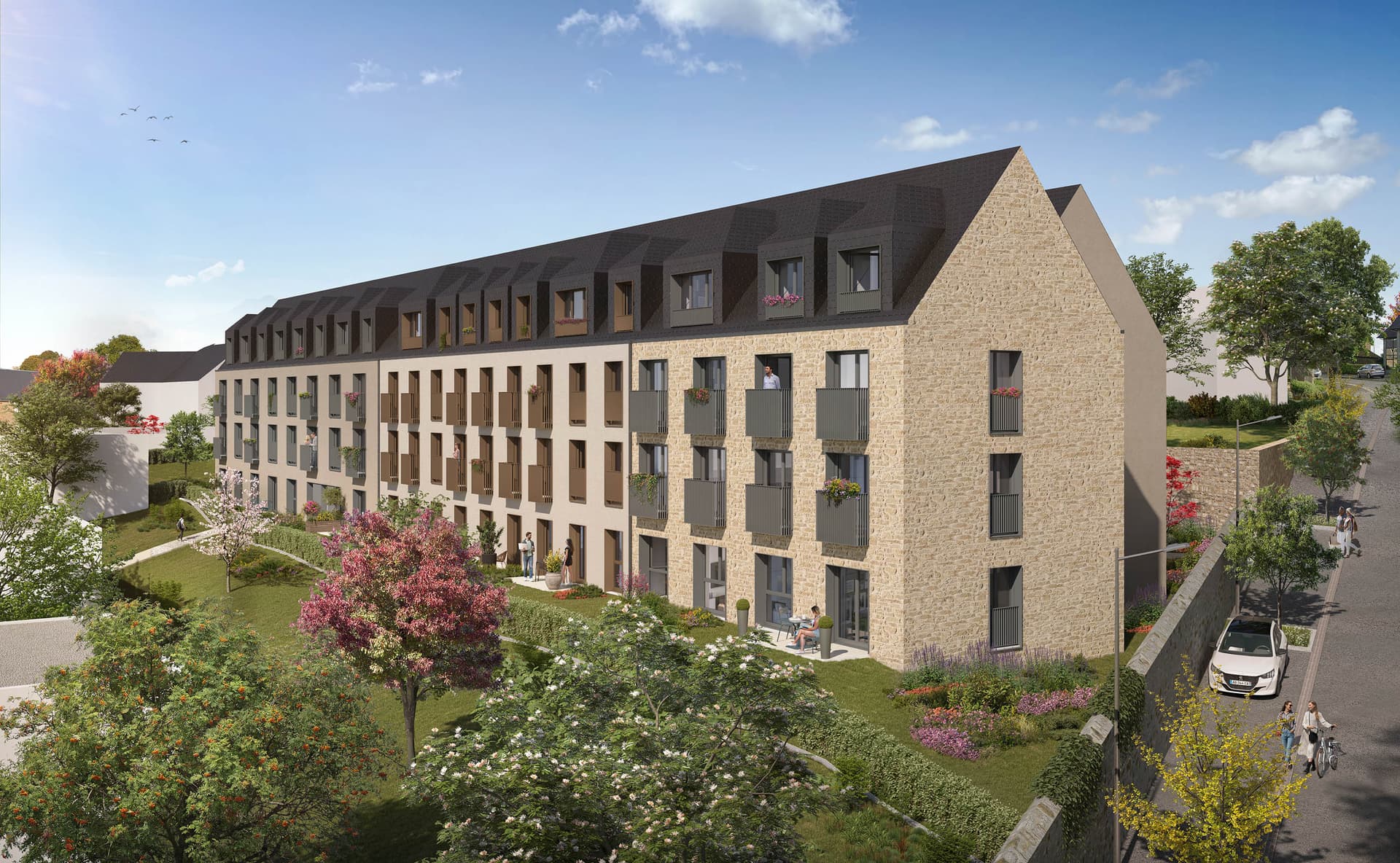 Avranches — À proximité immédiate du centre-ville d’Avranches, une nouvelle résidence intergénérationnelle s’imp... — Miniature 8