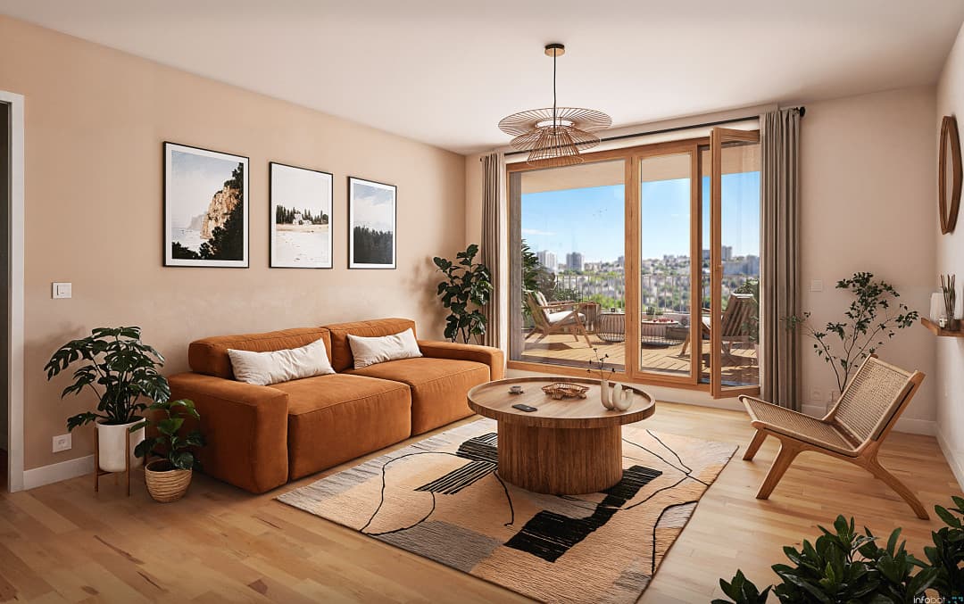 Cachan — Située au cœur d’un quartier dynamique de Cachan, cette résidence contemporaine bénéficie d’un empla... — Miniature 2