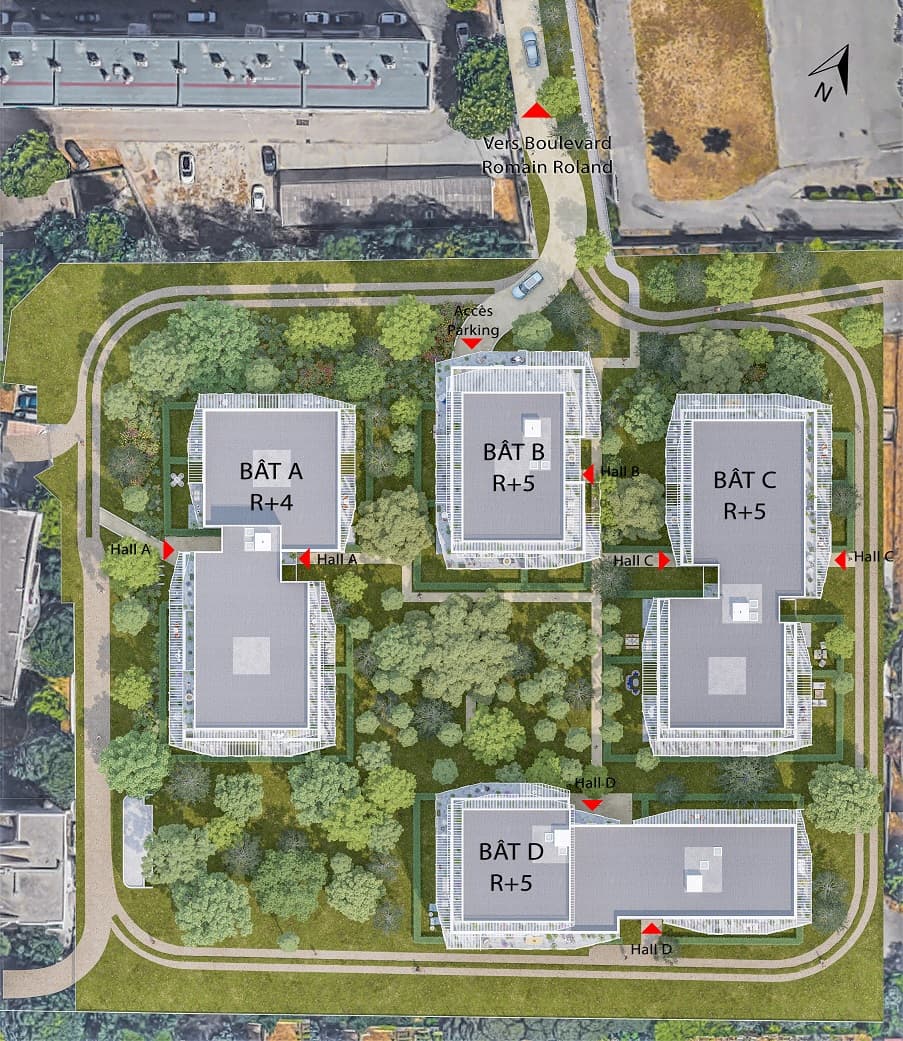 Marseille 9e — Idéalement situé entre le centre urbain et les calanques, ce nouvel ensemble résidentiel s’intègre a... — Miniature 2