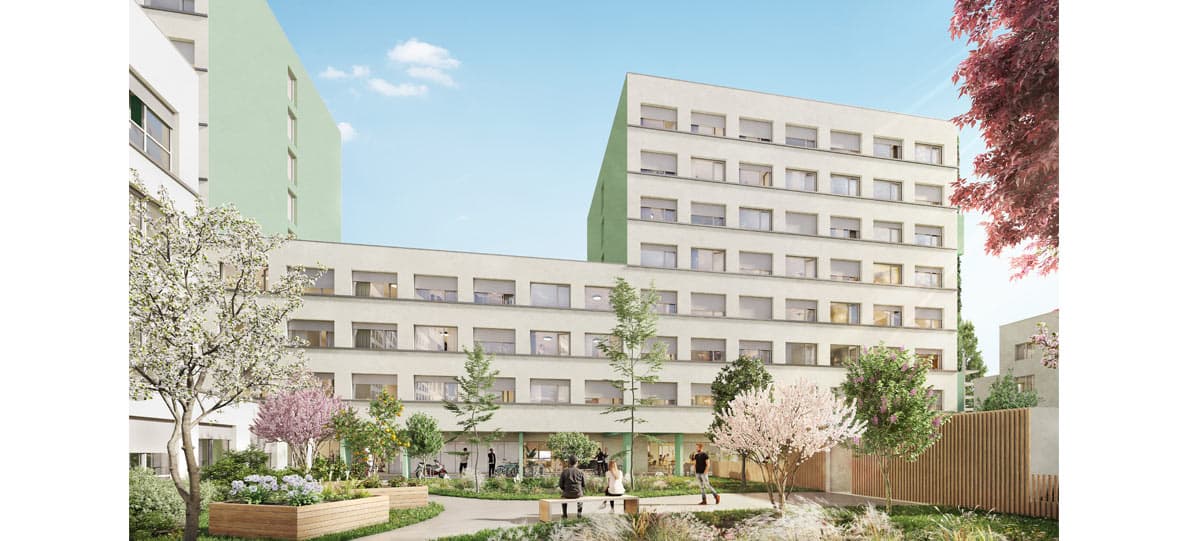 Schiltigheim — Située au sein d’un quartier agréable, cette nouvelle réalisation propose des appartements de type T... — Miniature 2