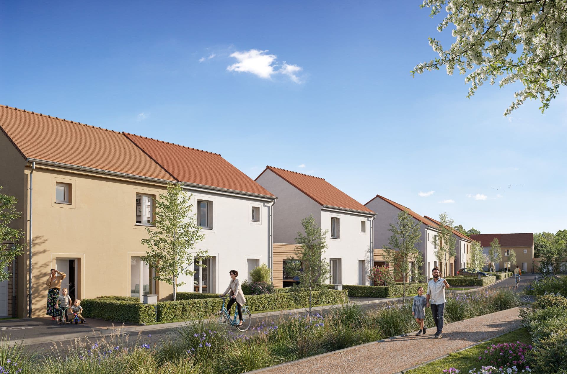 Longueville — Située à Longueville, au cœur de la Seine-et-Marne, cette nouvelle réalisation propose un cadre de v... — Miniature 4