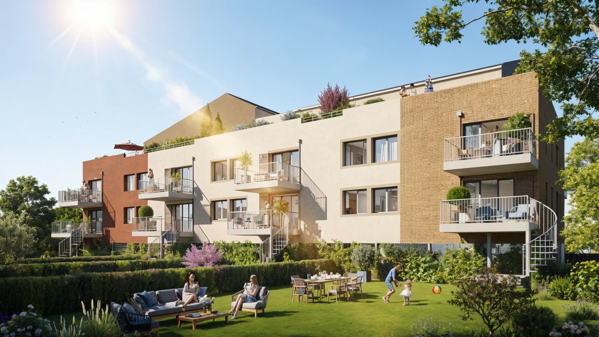 Orleans — Située au sud d’Orléans, cette nouvelle résidence prend place dans un environnement paisible et verd... — Miniature 8