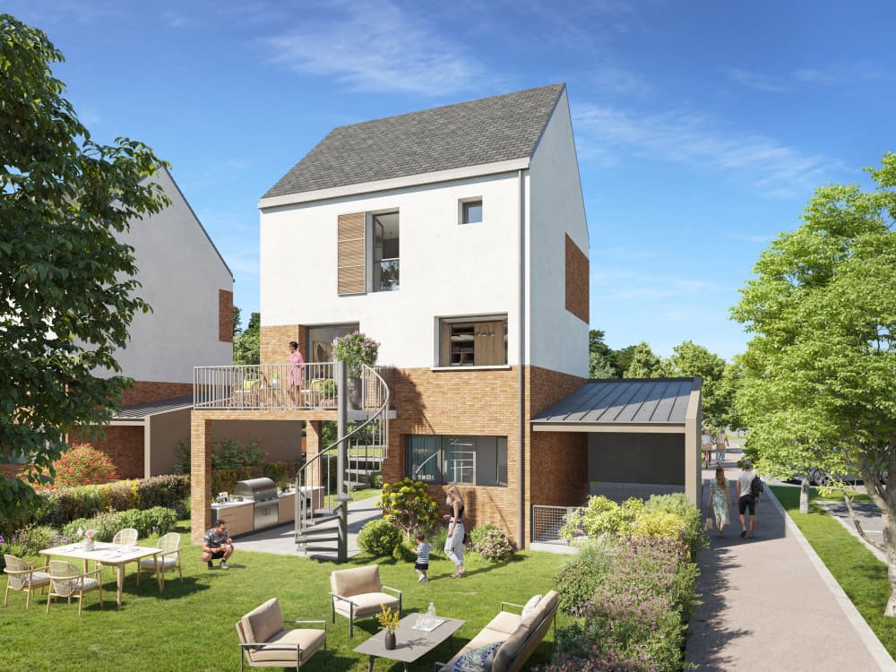 Orleans — Située au sud d’Orléans, cette nouvelle résidence prend place dans un environnement paisible et verd... — Miniature 11