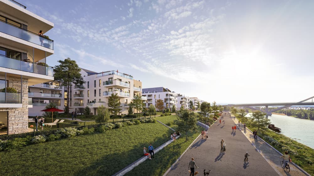 St Jean de la Ruelle — À proximité immédiate du centre d'Orléans, une nouvelle résidence propose des appartements de 3 à 5 ... — Miniature 5