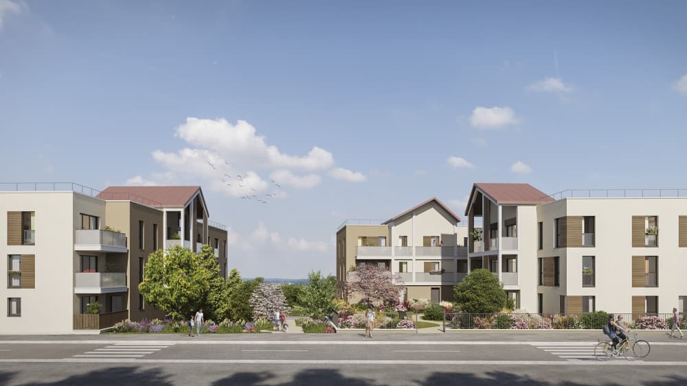 le Coudray — Située dans un quartier prisé du Coudray, cette nouvelle résidence offre un cadre de vie privilégié,... — Miniature 5