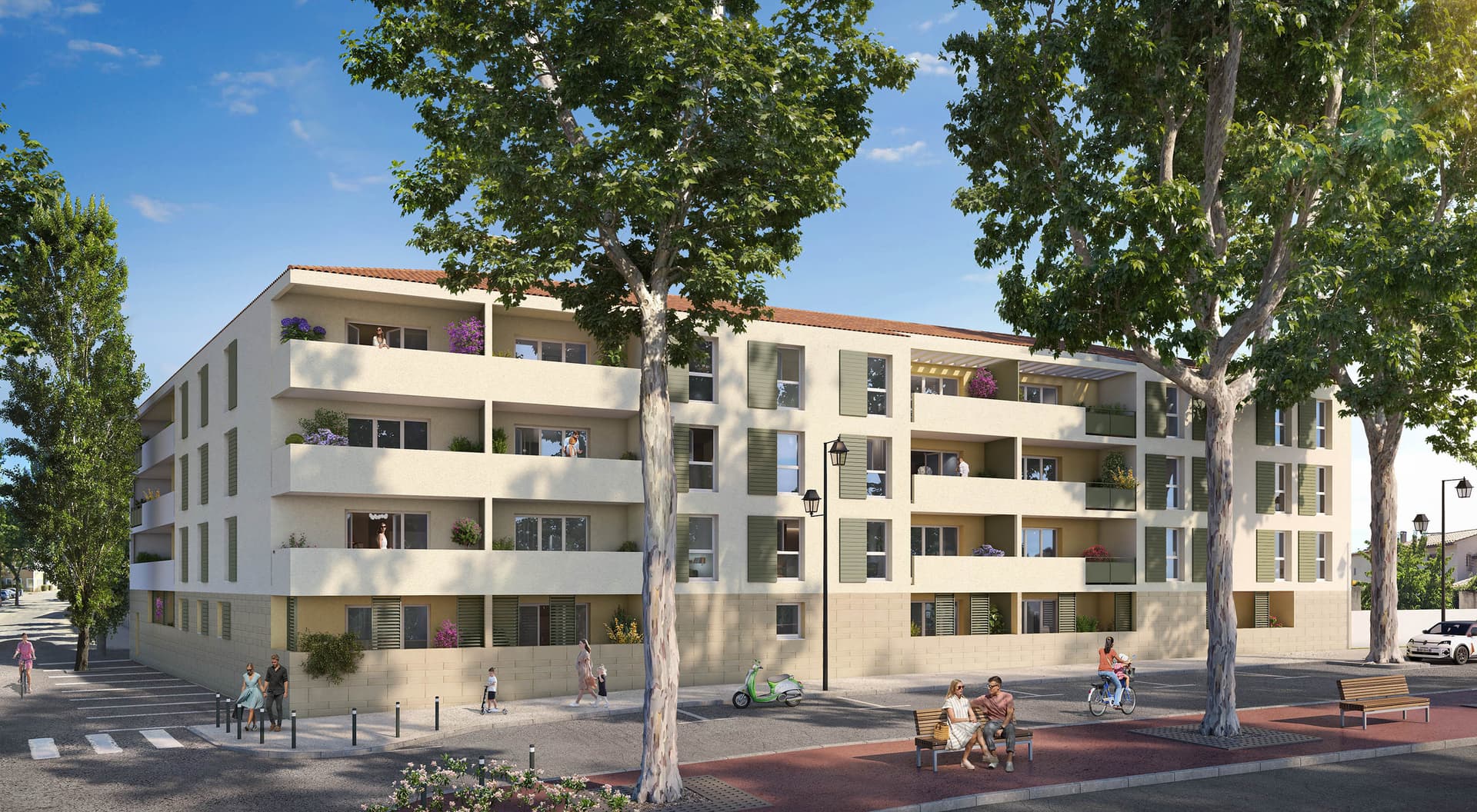 Brignoles — Au cœur de Brignoles, dans le département du Var, une nouvelle résidence propose des appartements du...
