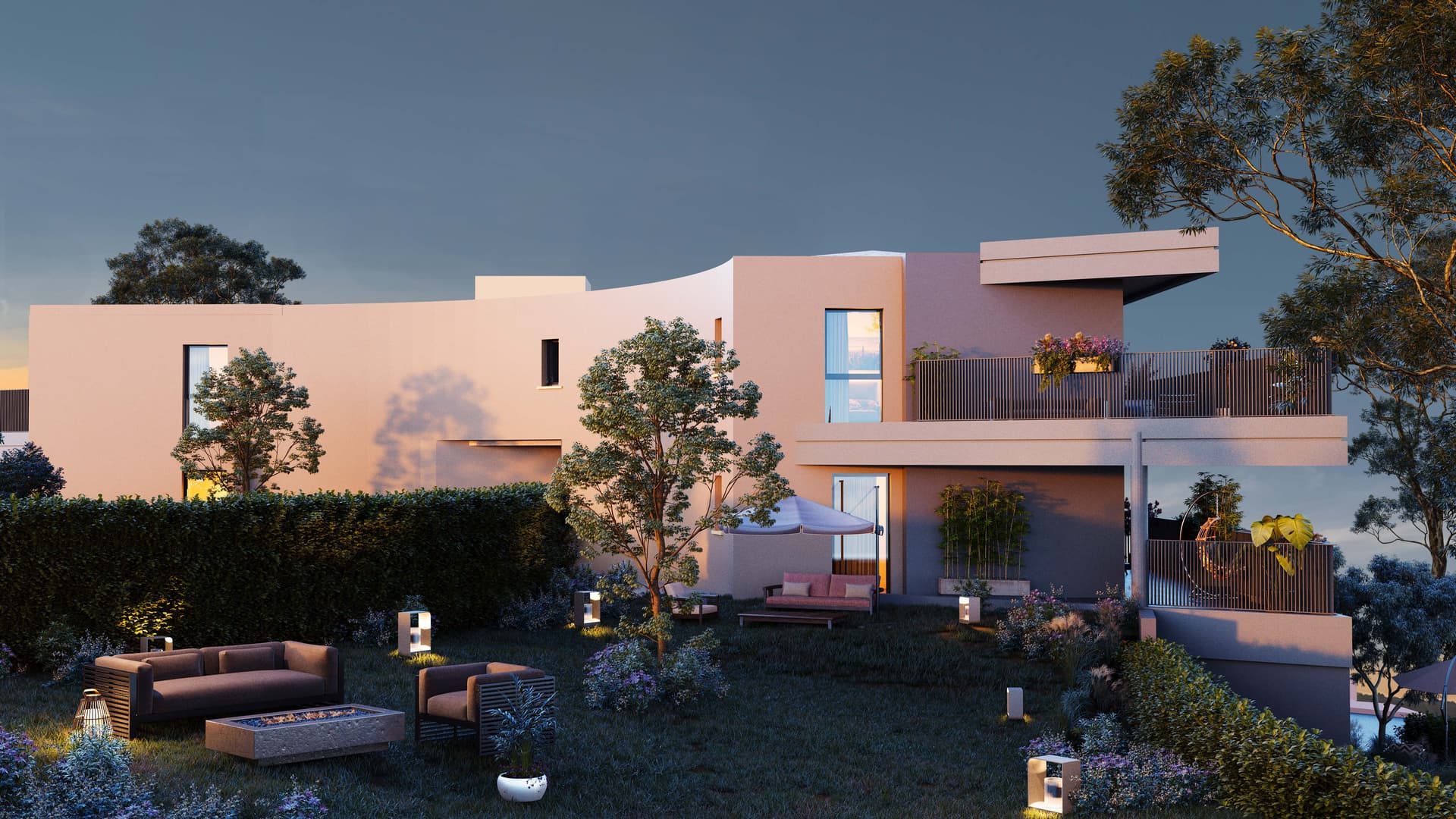 Cannes — Au cœur de Cannes, cette nouvelle résidence s’inscrit dans un environnement verdoyant, à proximité i... — Miniature 4