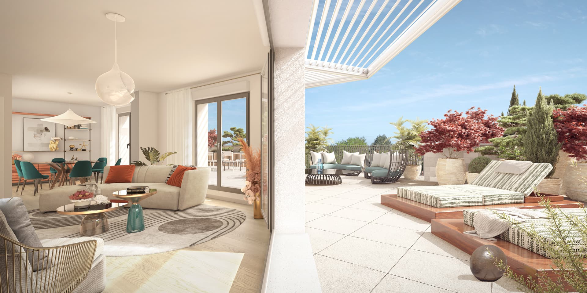 Mérignac — Située à Mérignac, cette résidence se distingue par une architecture contemporaine valorisée par l’u... — Photo 1