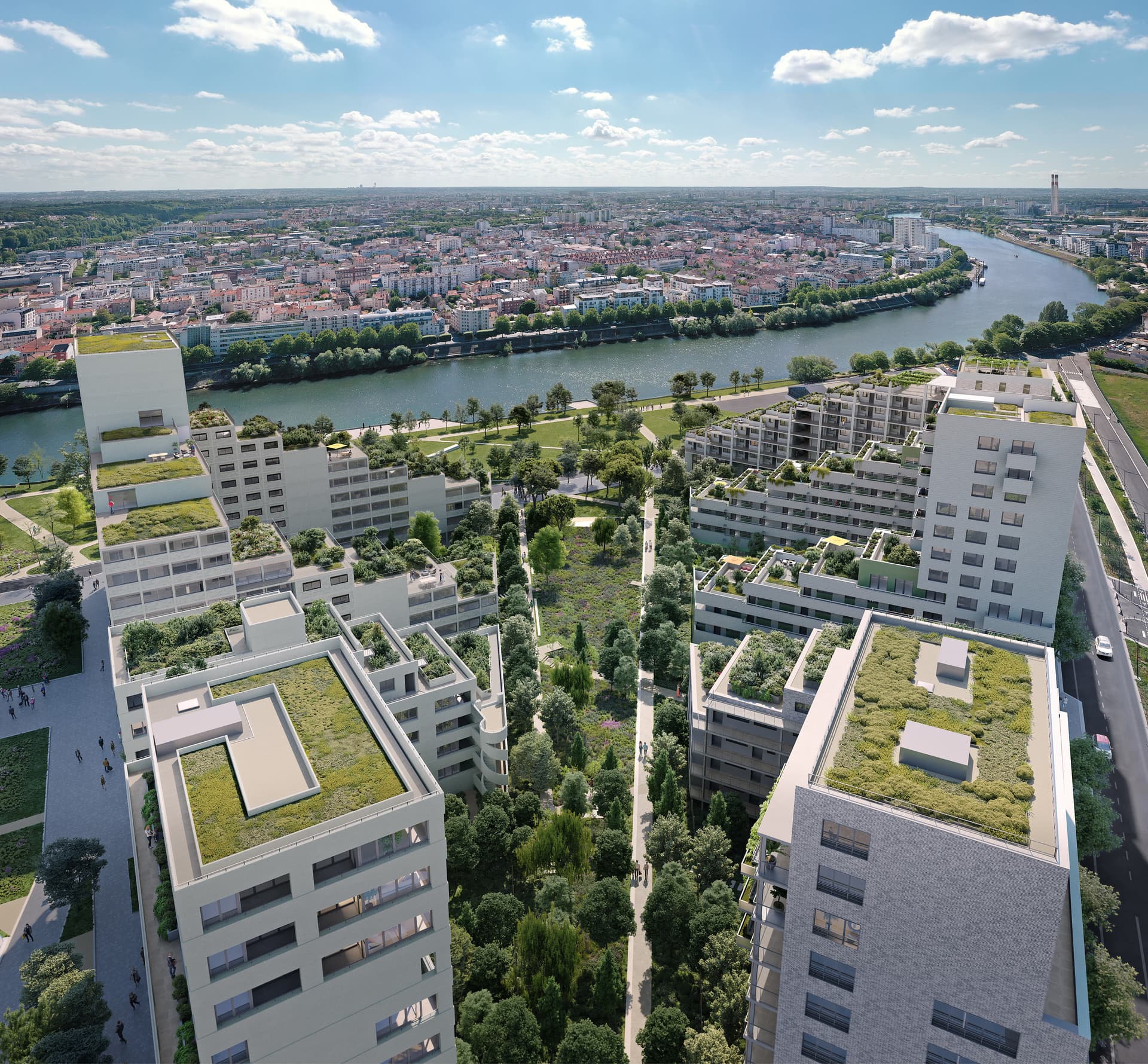 Ivry-sur-Seine — Située dans le Val-de-Marne, aux portes de la capitale, Ivry-sur-Seine séduit par son cadre de vie a... — Photo 1