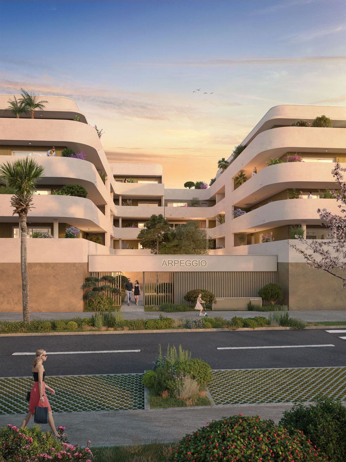 Canet-en-Roussillon — Située à proximité de Perpignan, au cœur du pays catalan, cette nouvelle résidence s’intègre harmoni... — Miniature 2