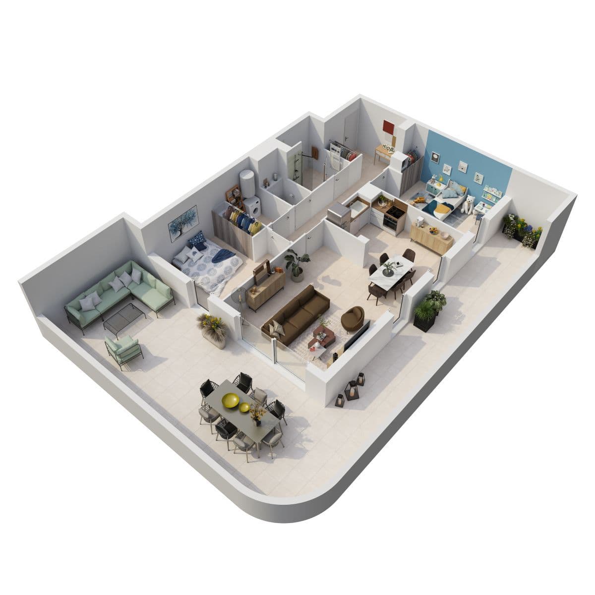 Canet-en-Roussillon — Située à proximité de Perpignan, au cœur du pays catalan, cette nouvelle résidence s’intègre harmoni... — Miniature 6