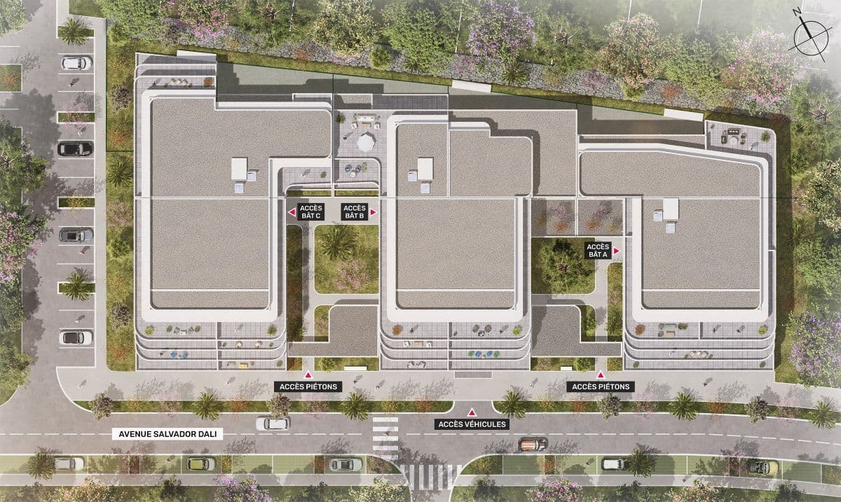 Canet-en-Roussillon — Située à proximité de Perpignan, au cœur du pays catalan, cette nouvelle résidence s’intègre harmoni... — Miniature 7