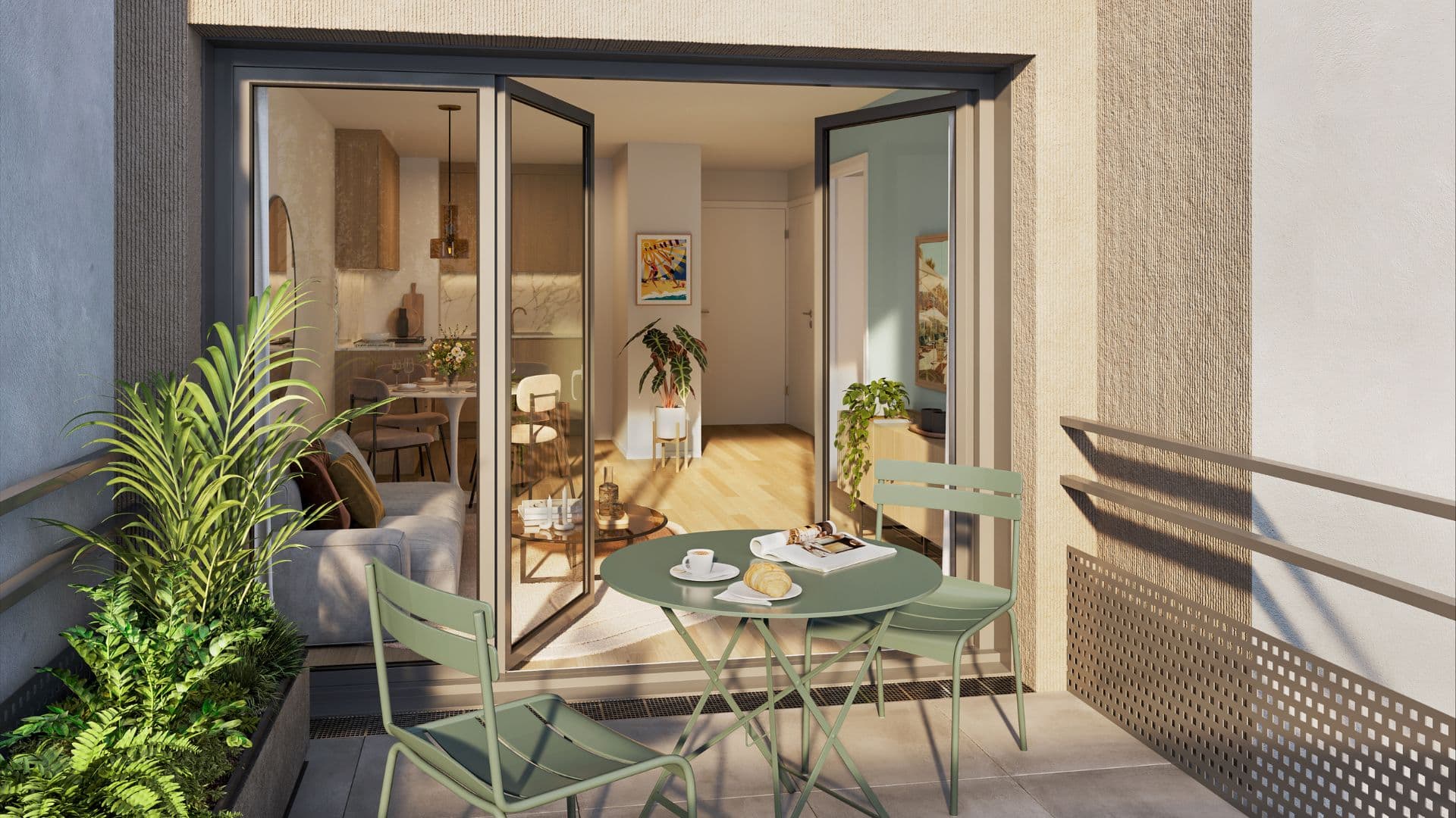 la Baule — Idéalement située à La Baule, cette nouvelle réalisation propose des appartements au cœur d’une stat... — Miniature 2