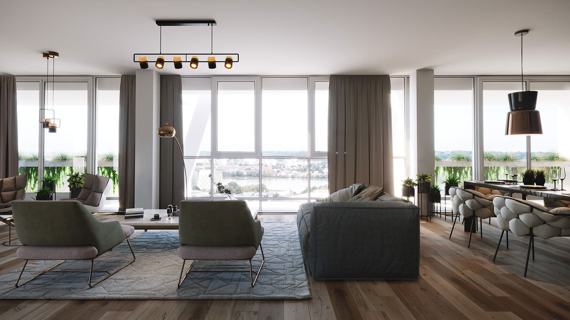 Bordeaux — Située dans le quartier en plein essor d’Euratlantique à Bordeaux, cette nouvelle réalisation bénéfi... — Miniature 2