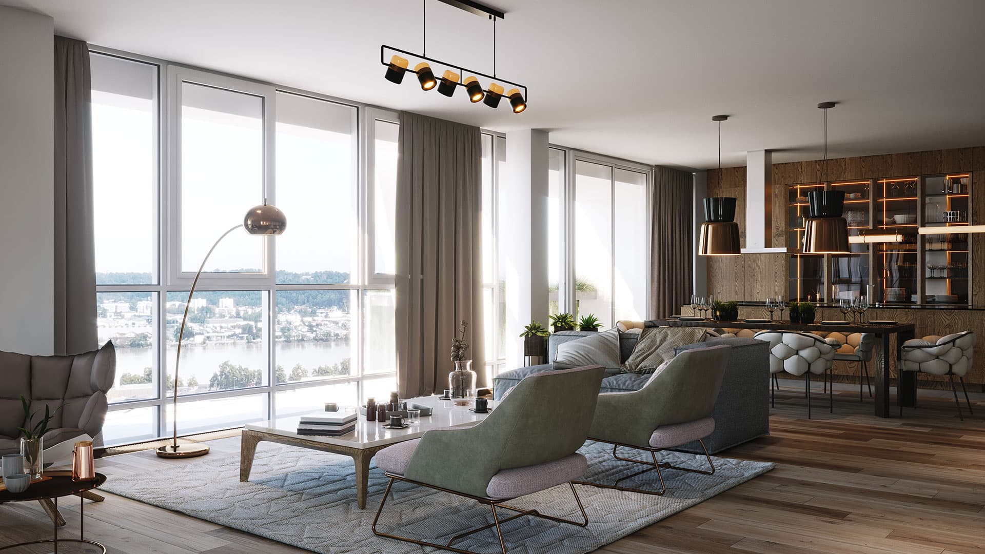 Bordeaux — Située dans le quartier en plein essor d’Euratlantique à Bordeaux, cette nouvelle réalisation bénéfi... — Miniature 4