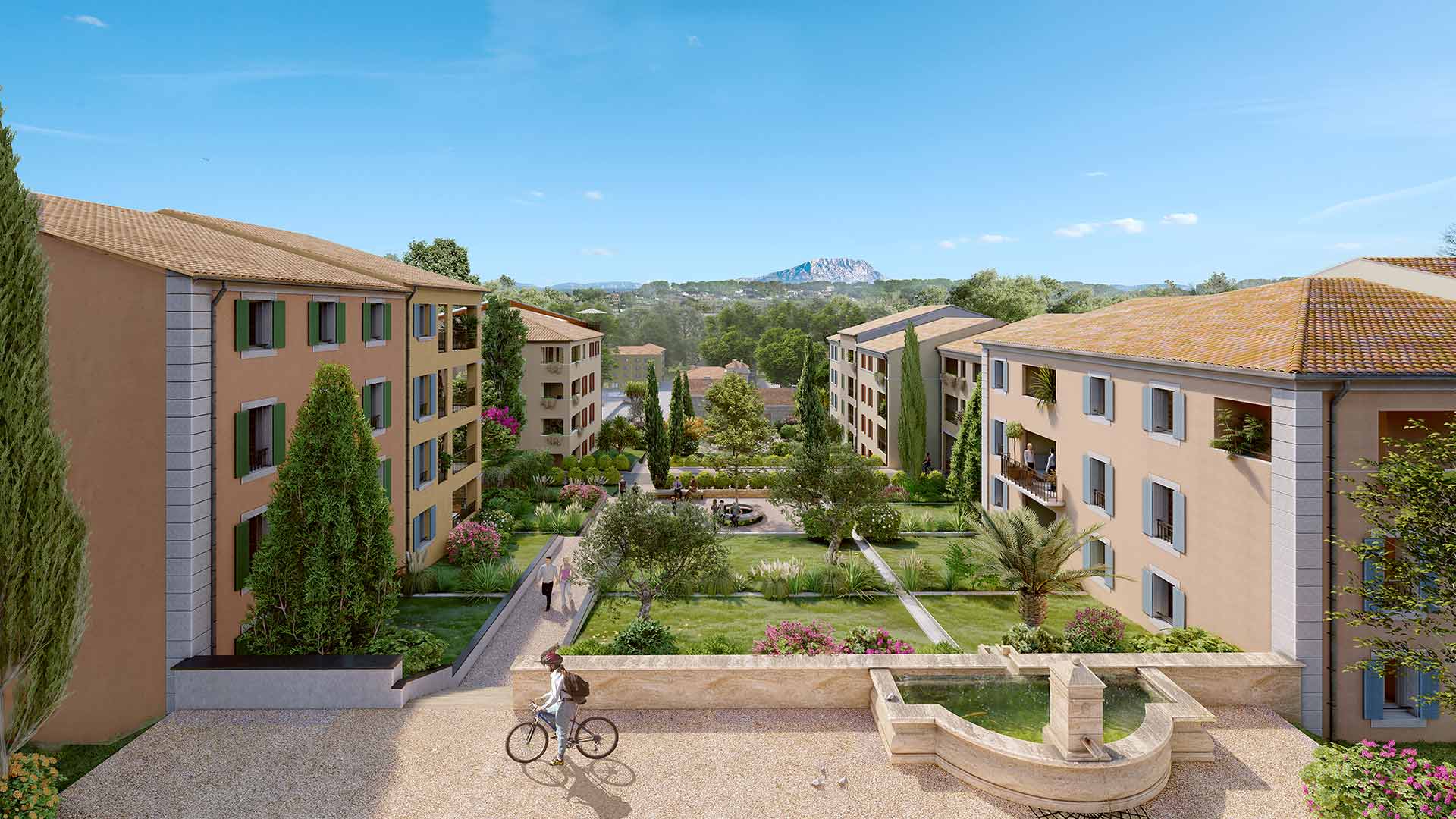 Aix en Provence — Situé au cœur d’un quartier dynamique d’Aix-en-Provence, ce domaine se distingue par son environneme... — Miniature 2