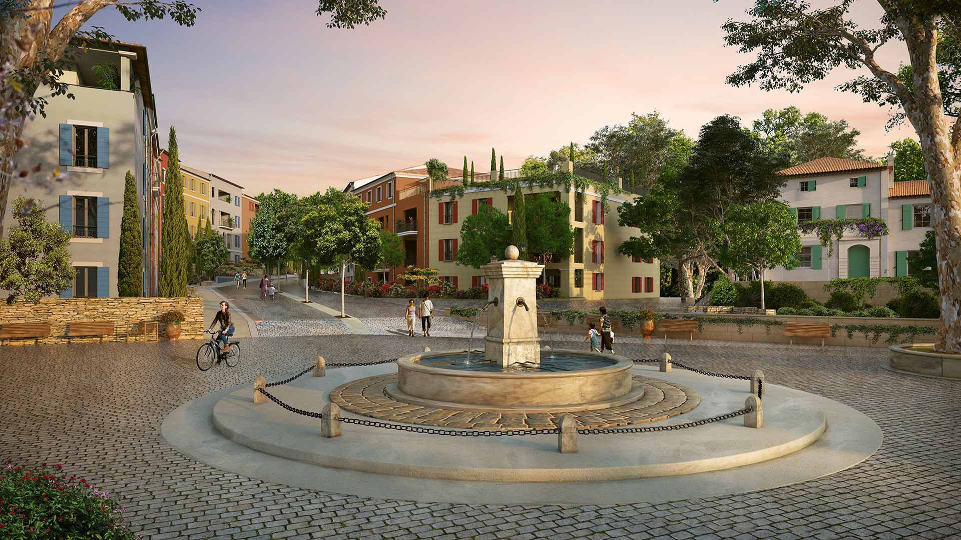 Aix en Provence — Situé au cœur d’un quartier dynamique d’Aix-en-Provence, ce domaine se distingue par son environneme... — Miniature 3