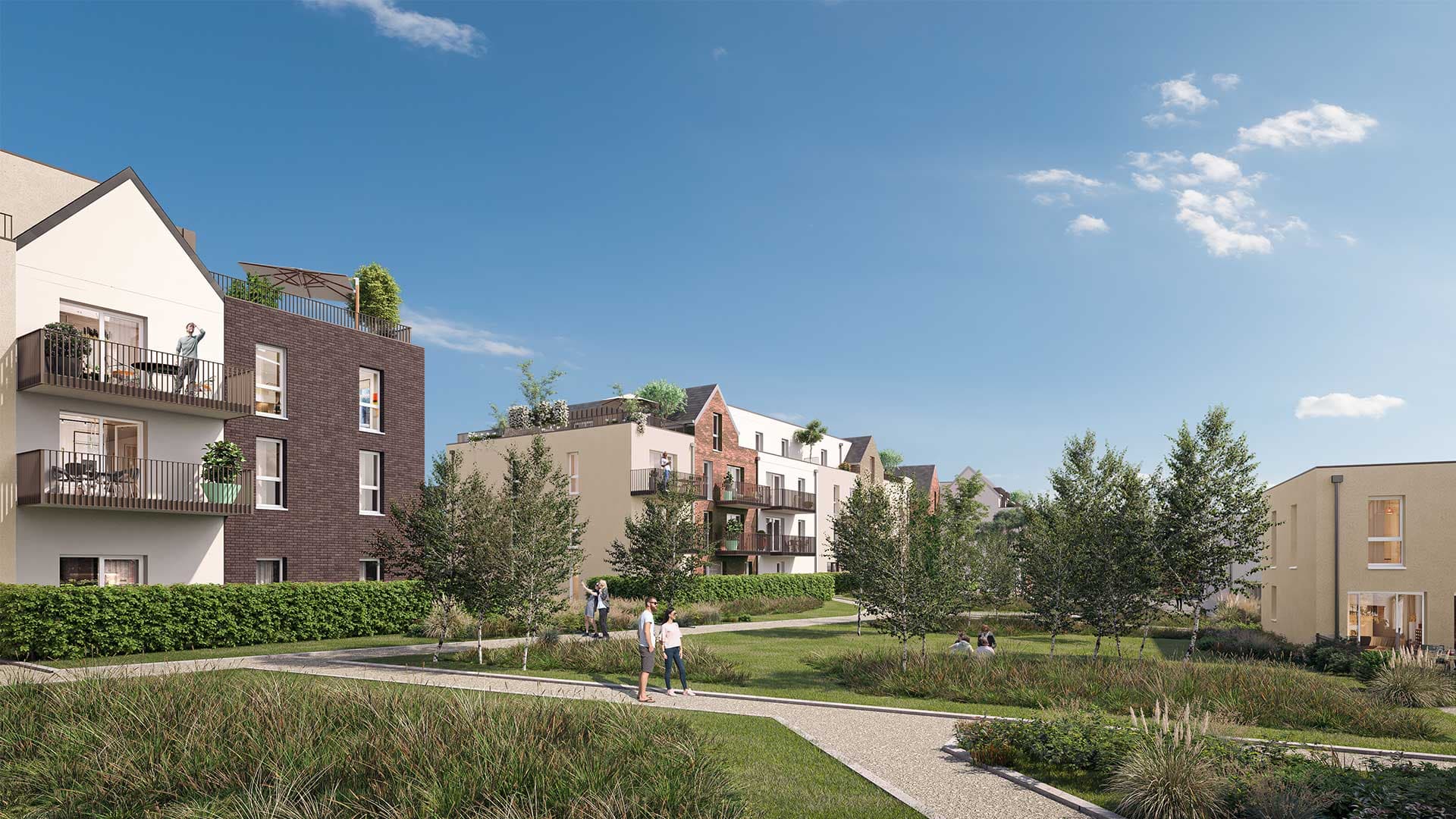 Armentieres — Située au cœur d’une commune en pleine transformation, cette nouvelle réalisation prend place à Arme... — Miniature 2