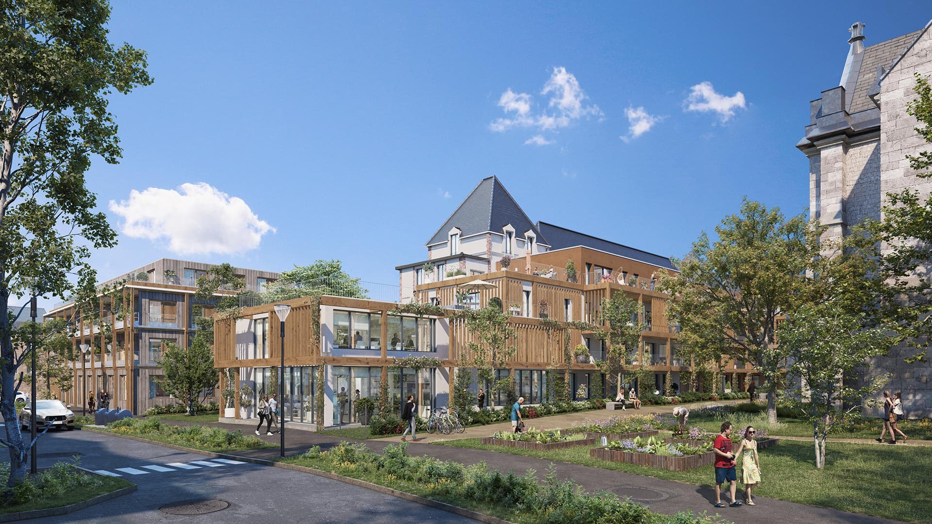 Bois Guillaume — Située à seulement quelques minutes du centre de Rouen, cette résidence bénéficie d’un emplacement p... — Miniature 5