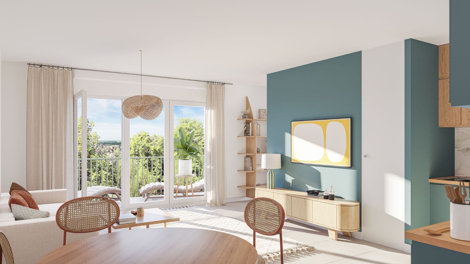 Bordeaux — Située à seulement quelques kilomètres du centre de Bordeaux, cette nouvelle résidence prend place a... — Miniature 9