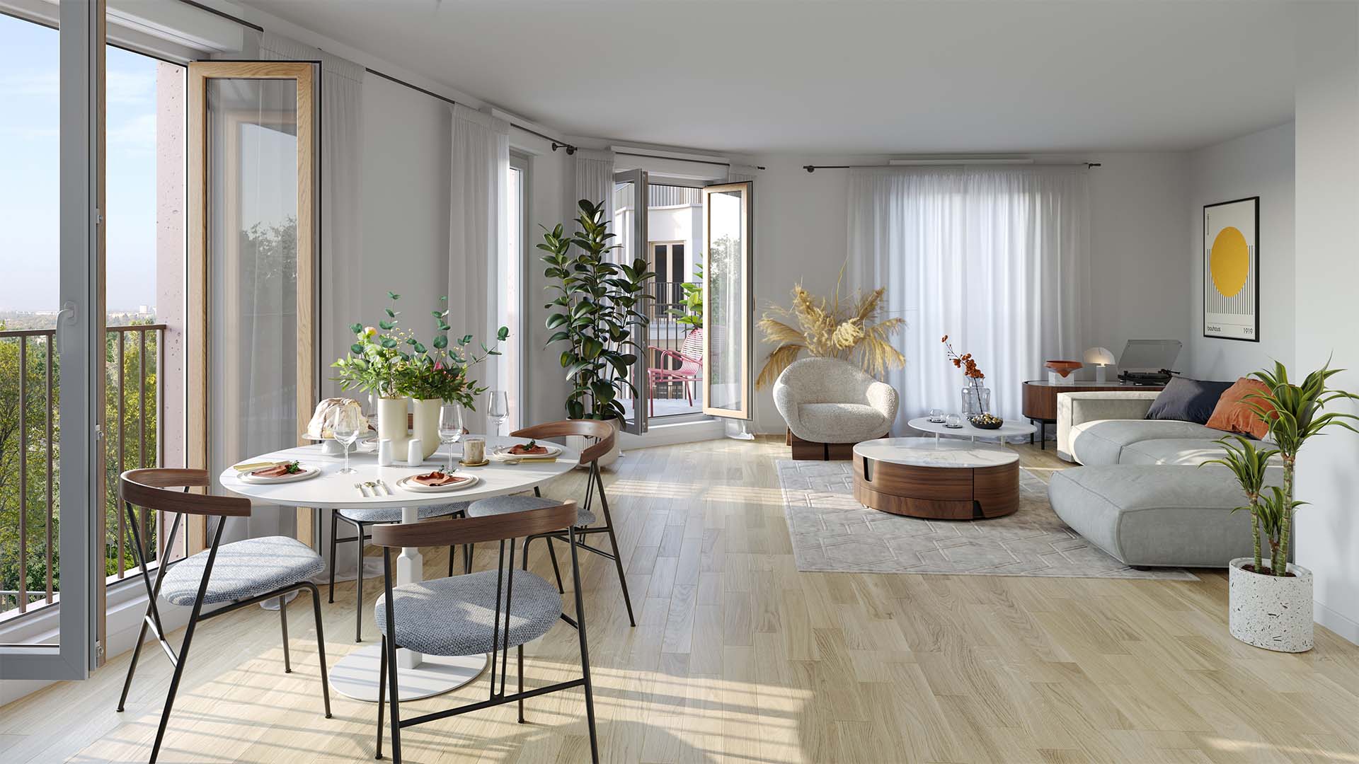 Pantin — Située à Pantin, une commune dynamique de l’est parisien, cette nouvelle résidence se distingue par ... — Miniature 3