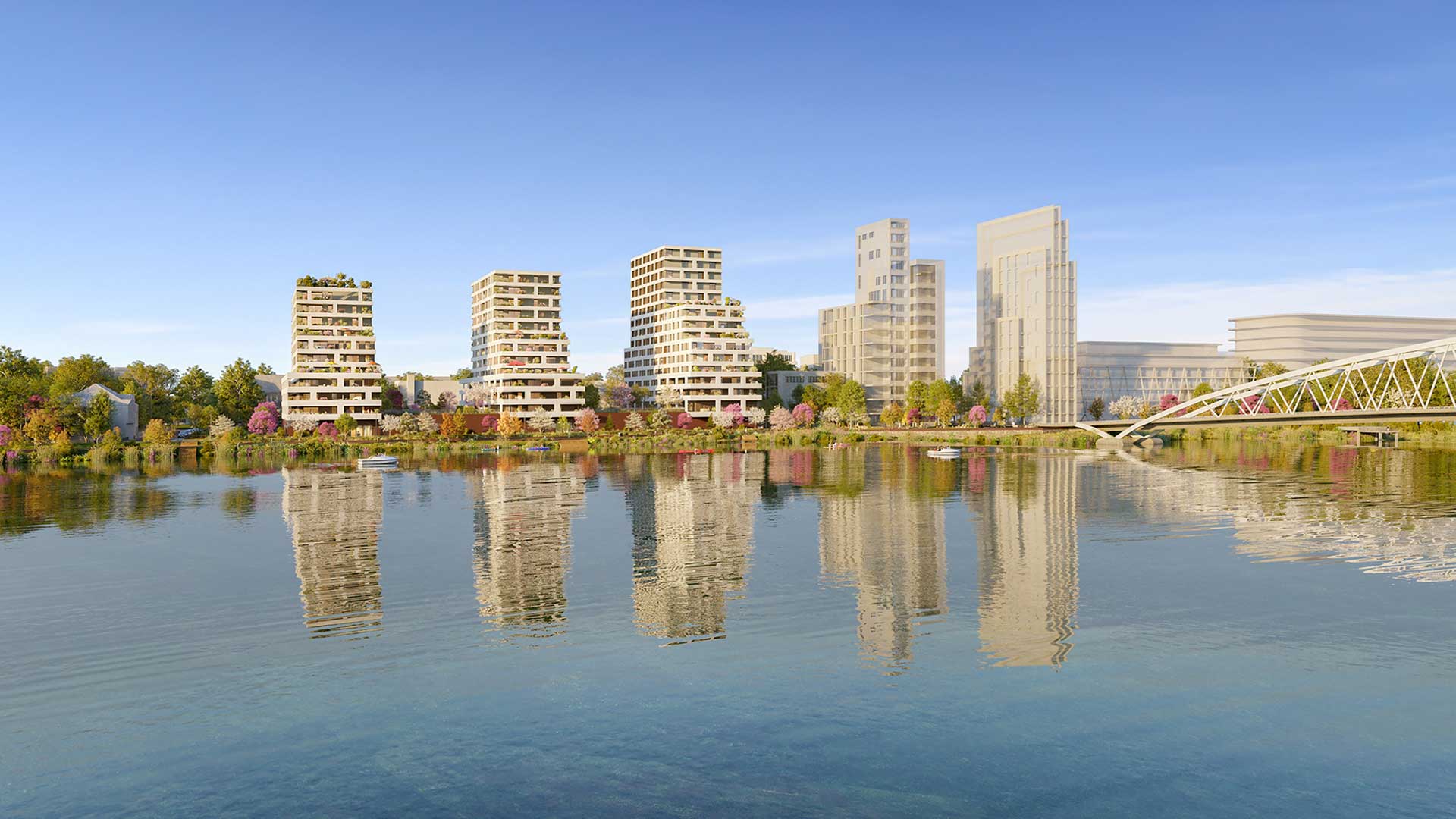 Huningue — Située au cœur d’une agglomération trinationale, cette nouvelle réalisation bénéficie d’un emplaceme... — Miniature 9