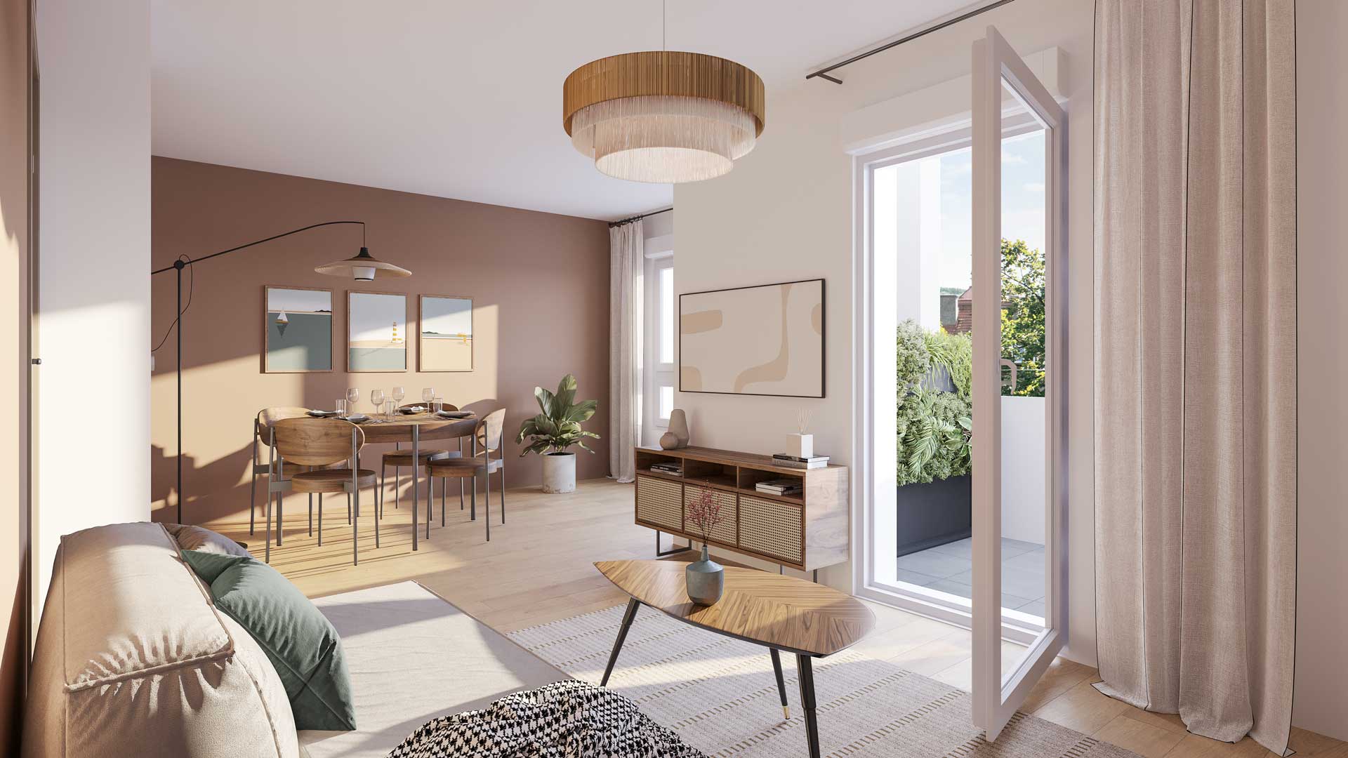 Huningue — Située au cœur d’une agglomération trinationale, cette nouvelle réalisation bénéficie d’un emplaceme... — Miniature 11