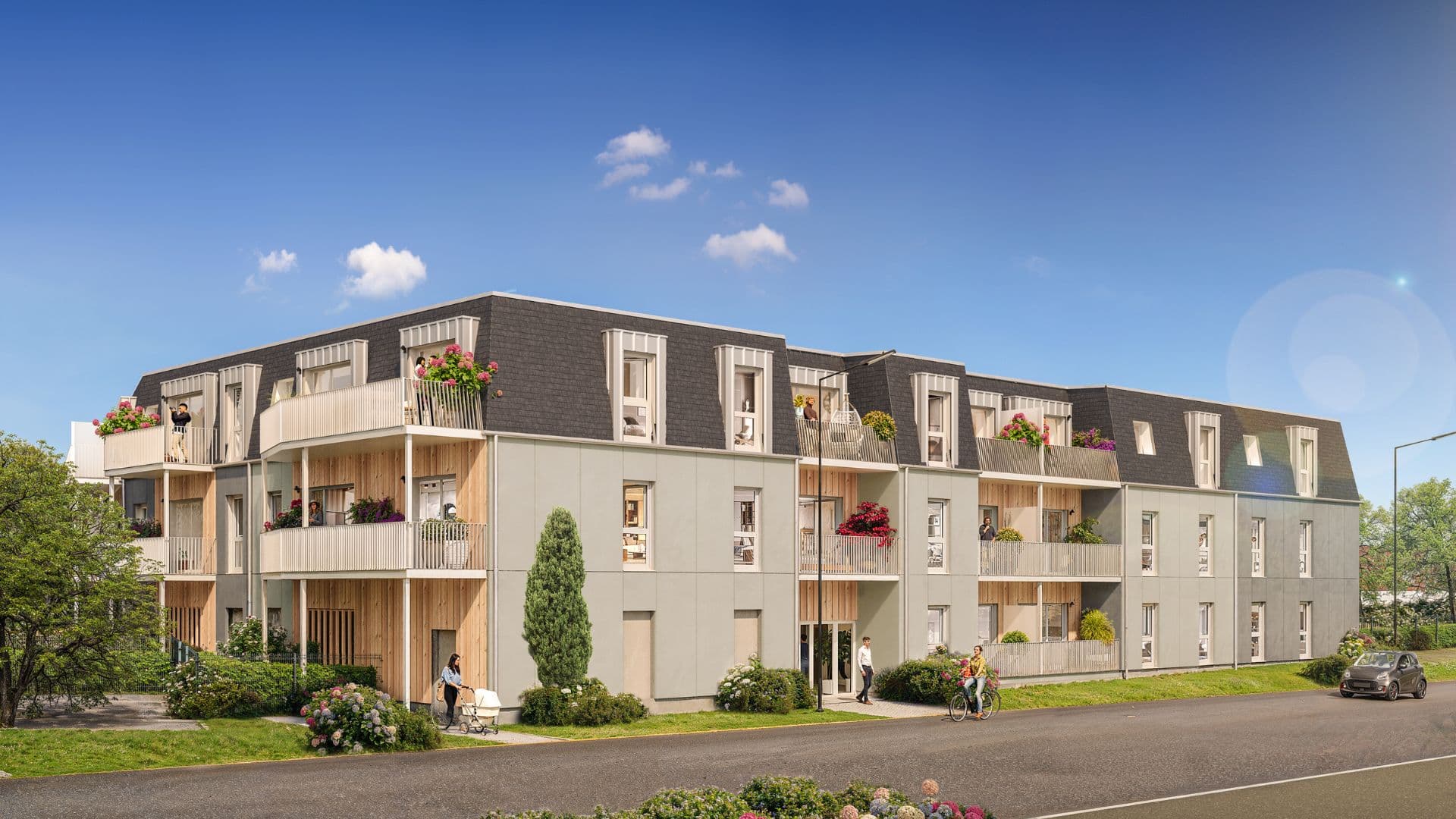 Agon-Coutainville — Située au cœur d’une station balnéaire prisée de la Manche, cette nouvelle résidence bénéficie d’un ... — Miniature 2