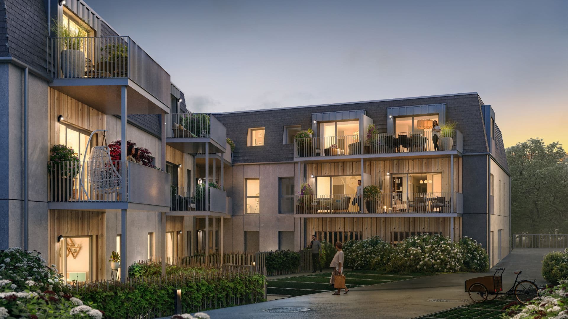 Agon-Coutainville — Située au cœur d’une station balnéaire prisée de la Manche, cette nouvelle résidence bénéficie d’un ... — Miniature 4