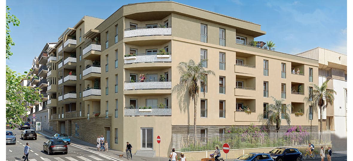 Toulon — Située dans un environnement résidentiel agréable, cette nouvelle résidence propose des appartements... — Miniature 2