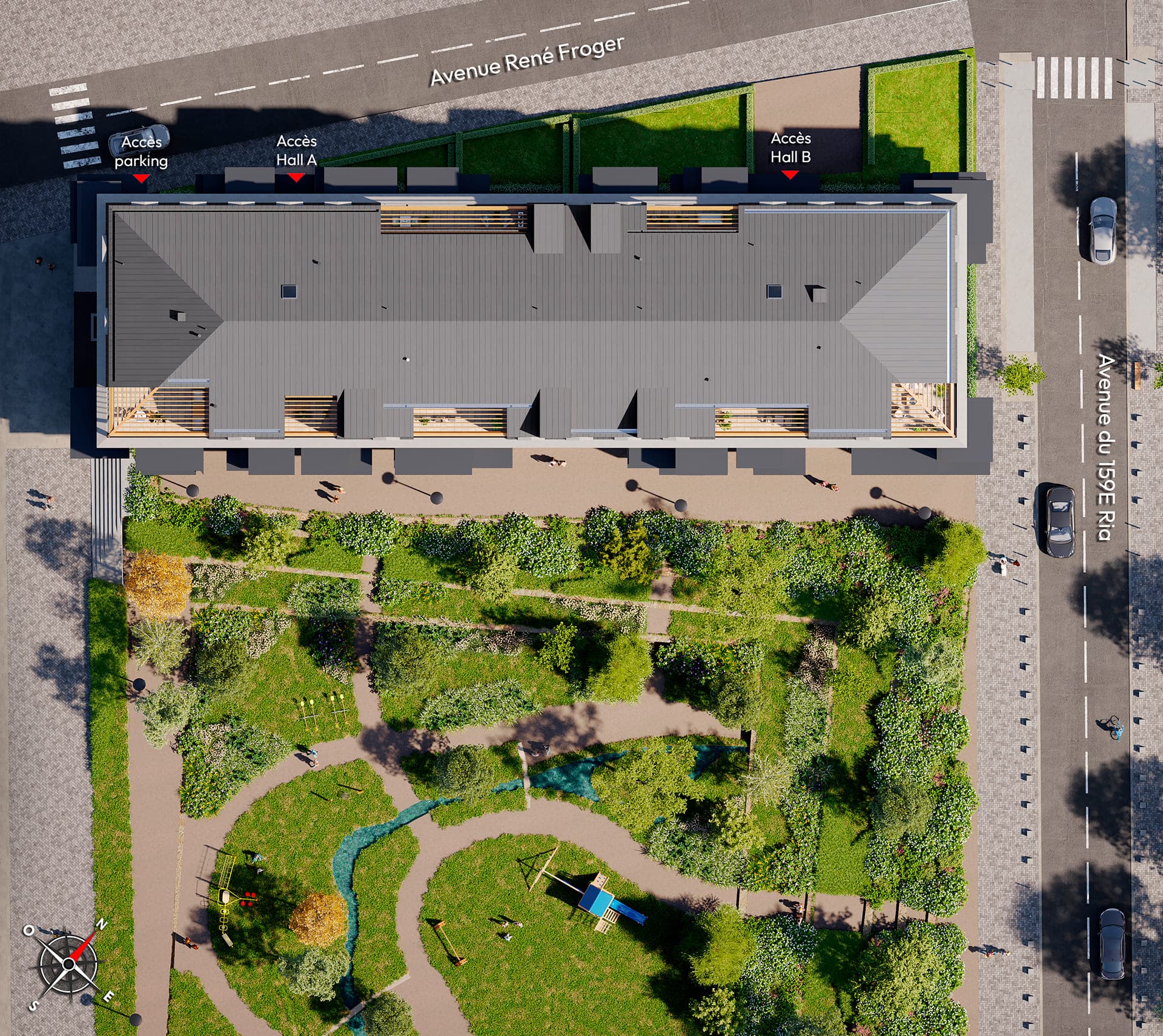 Briançon — Découvrez une réalisation au cœur du quartier du 15/9 à Briançon, caractérisée par une architecture ... — Miniature 3