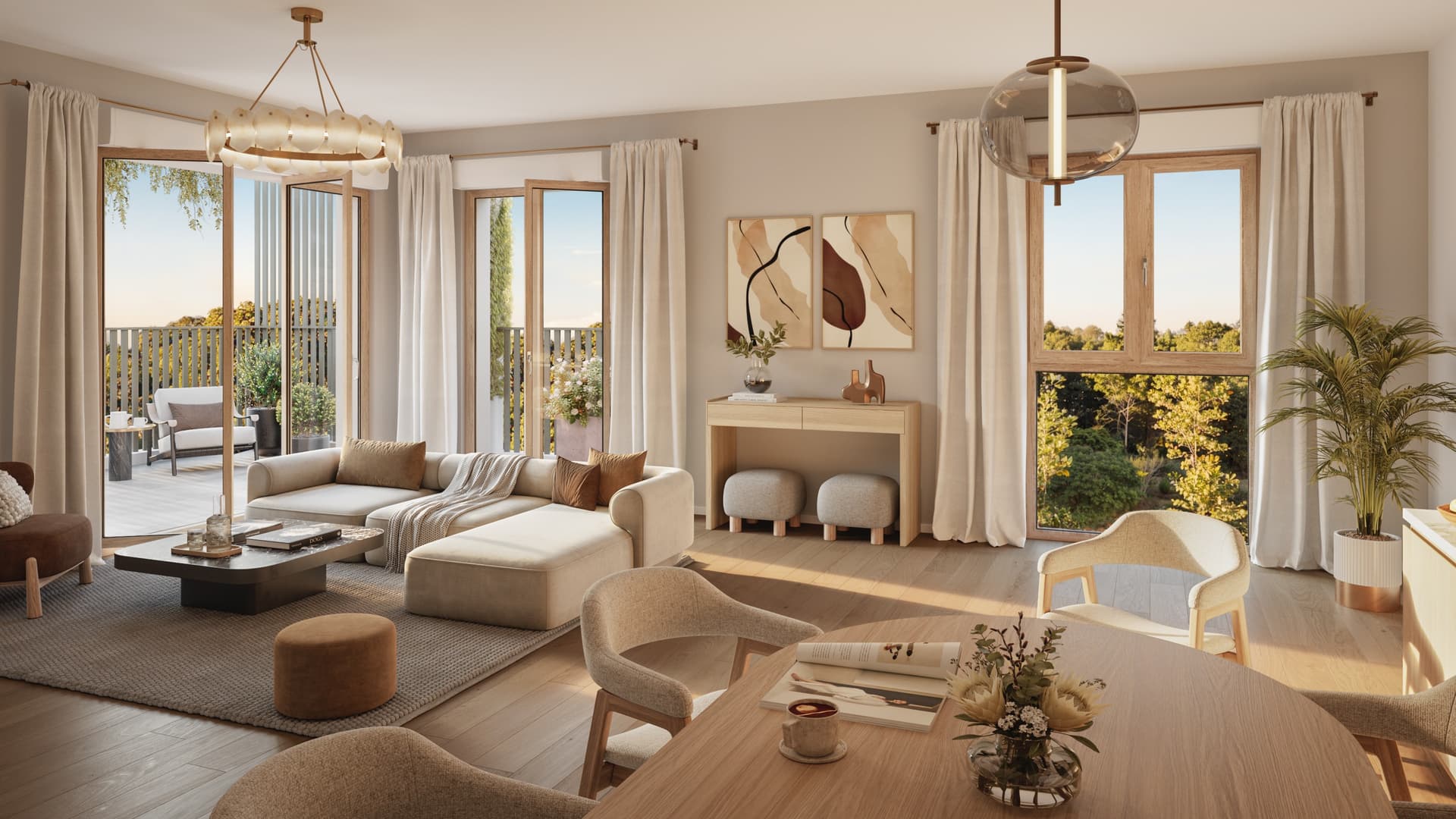 Châtenay-Malabry — Au sein de l’écoquartier LaVallée, une nouvelle résidence propose 62 appartements, du studio au cinq... — Miniature 5