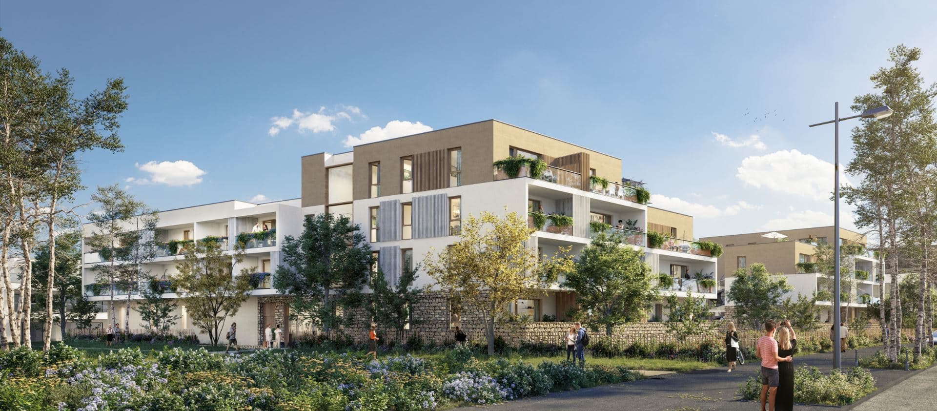 Metz — Située au cœur du premier écoquartier de Metz, cette résidence bénéficie d’un environnement privilég... — Miniature 3